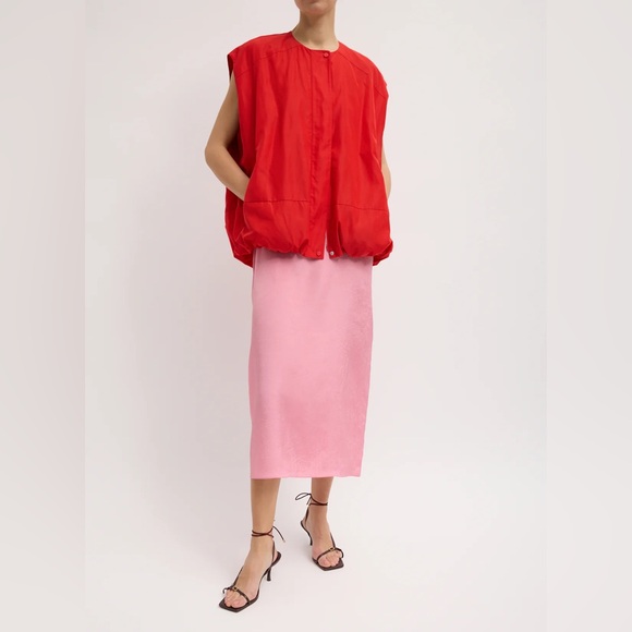 Tibi Dresses & Skirts - Tibi Italian Nylon Sleeveless Blousant Vest